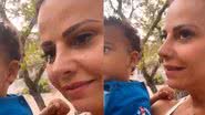 Viviane Araújo comete gafe com o filho na creche - Reprodução/Instagram