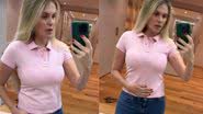 Bárbara Evans contou que voltou a usar calça jeans apenas dois meses após dar à luz os gêmeos - Foto: Reprodução / Instagram