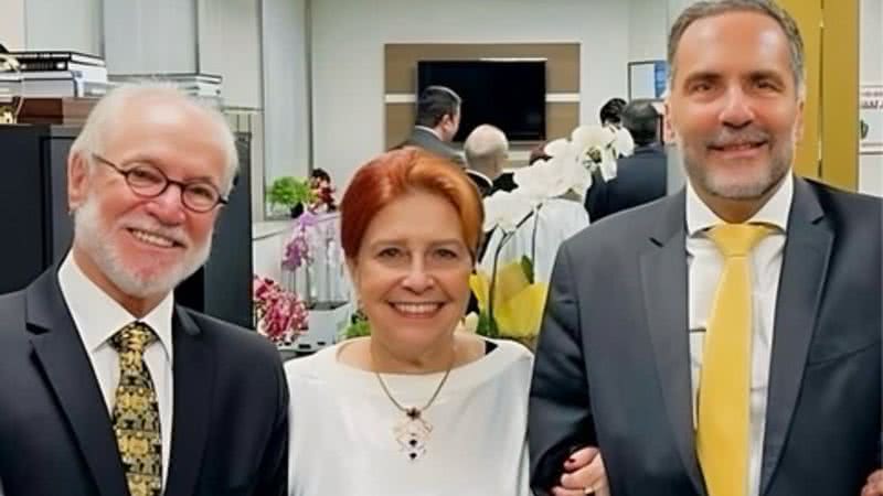Edna Macedo, José Carlos Cosenzo e Mário Luiz Sarrubbo - Fotos: Divulgação