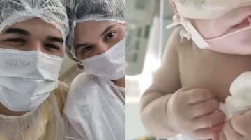 Ingra Soares compartilha imagem do filho caçula, Arthur, em visita ao pequeno no hospital - Foto: Reprodução / Instagram