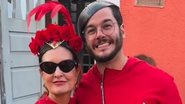 Fátima Bernardes curte Carnaval com o namorado - Reprodução/Instagram