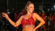 A atriz Paolla Oliveira, rainha de bateria da Grande Rio, escola do Carnaval carioca - Foto: Reprodução/AgNews