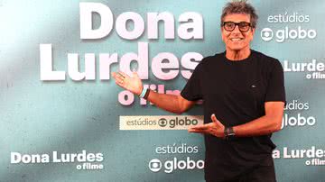 Evandro Mesquita na pré-estreia de Dona Lurdes, o filme - Divulgação/TV Globo/Lucas Teixeira