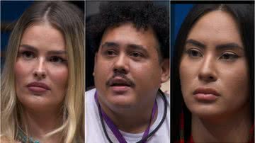 Yasmin, Lucas Henrique e Isabelle - Reprodução/Globo