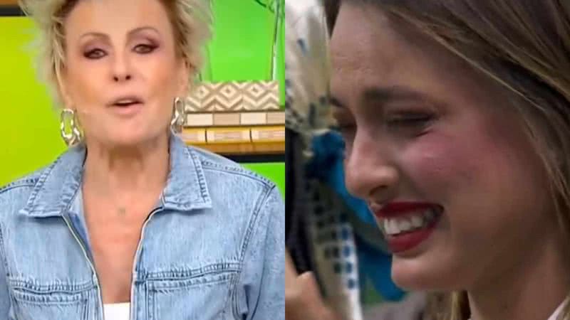 Ana Maria Braga questiona maquiagem de Bia no BBB 24 - Reprodução/Globo