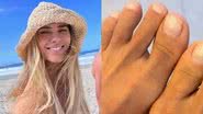 Carolina Dieckmann esclarece sobre número de seus dedos no pé - Reprodução/Instagram