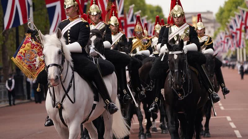 Cavalos da realeza britânica - Foto: Getty Images