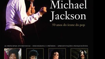 Capa da biografia 'Michael Jackson - 50 anos do ícone do pop' - Divulgação