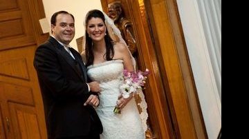 A felicidade dos noivos Otair e Valéria - Guilherme Riguetti