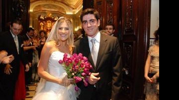 Dani Calabresa e Marcelo Adnet se casam em SP - Francisco Cepeda/AgNews