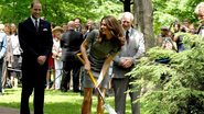 Príncipe William e Kate Middleton plantam árvore no Canadá - Getty Images/Pool