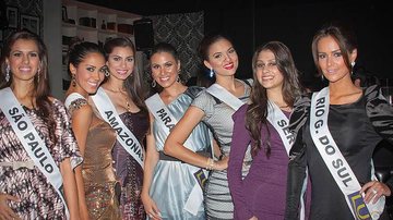 Candidatas a Miss Brasil em uma casa noturna do Itaim, na capital paulista - Carol Andrewsk/CARAS Online