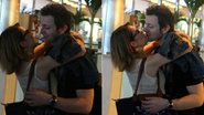 O beijo apaixonado de Sandy e Lucas - Daniel Delmiro / AgNews