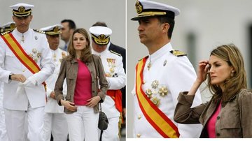 Príncipe Felipe acompanhado da Princesa Letizia - Reuters