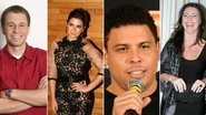 Tiago Leifert, Fernanda Paes Leme, Ronaldo e Glenda Kozlowski - Rede Globo/ Agnews