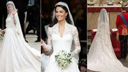O vestido de noiva de Kate Middleton entrará em exposição no Palácio de Buckingham - Getty Images