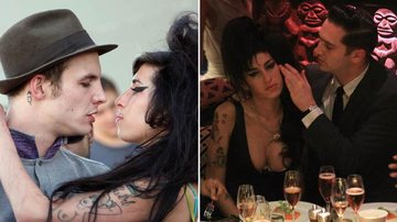 Amy Winehouse com Blake Fielder-Civil e Reg Traviss - Getty Images