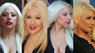 Lady Gaga copia maquiagem de Christina Aguilera - CityFiles / GettyImages