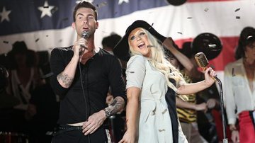 Maroon 5 e Christina Aguilera homenageiam Mick Jagger - Getty Images