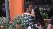 O ator Marcos Pasquim aproveitou o Dia dos Pais com a filha Allicia - Delson Silva/AgNews
