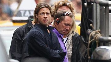 Brad Pitt filma na Escócia - Getty Images