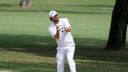 Rodrigo Lombardi joga golfe com os amigos no Rio de Janeiro - Dilson Silva / AgNews