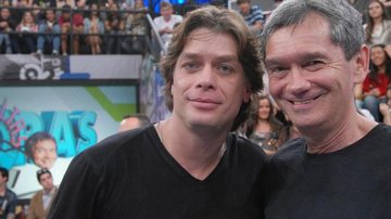 Fabio Assunção e Serginho Groisman - TV Globo/Divulgação
