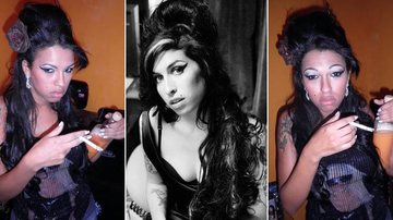 Ariadna imita Amy Winehouse - Divulgação/Reprodução
