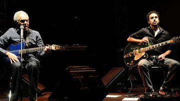 Gilberto e Bem Gil dividem o palco em São Paulo - Francisco Cepeda / AgNews