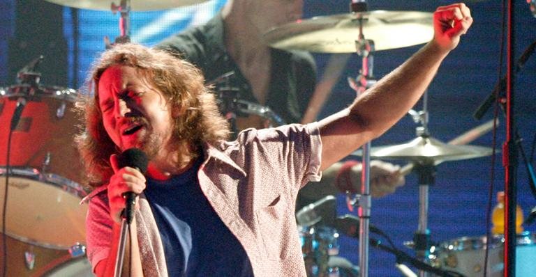 Eddie Vedder, vocalista do Pearl Jam - Getty Images