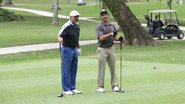 Humberto Martins e Marcos Pasquim jogam golfe no Rio de Janeiro - Dilson Silva/AgNews