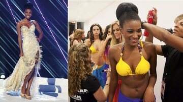 Realizado pela primeira vez no Brasil, o concurso é vencido pela bela Miss Angola, em noite de gala na capital paulista. - Reuters