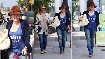 Hilary Duff comemora aniversário com passeio ao lado da irmã - Honopix