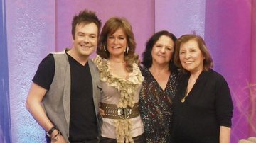 Felipeh Campos participa da atração de Suzy Camacho, da TV Paulinas, com Martha Murano e Edith Modesto, SP.