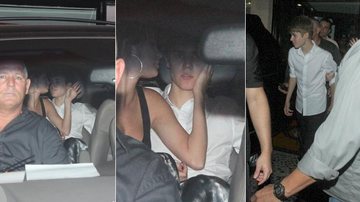 Justin Bieber e Selena Gomez trocam carinhos após o jantar - Gabriel Reis e Rodrigo dos Anjos / AgNews