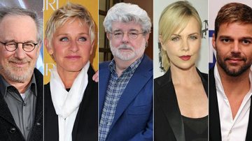 Steven Spielberg, Ellen DeGeneres, George Lucas, Charlize Theron e Ricky Martin lamentam a morte de Steve Jobs - Getty Images