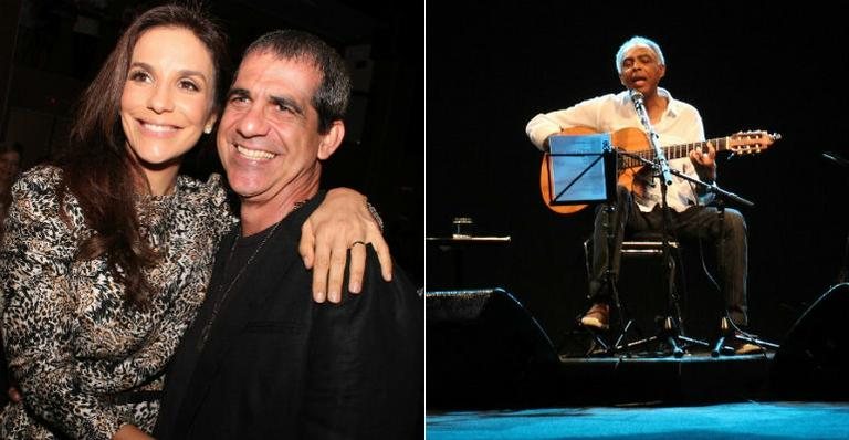 Ivete Sangalo e Durval Lelys prestigiam show de Gilberto Gil em Salvador - Uran Rodrigues/Divulgação
