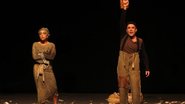 Samantha Schmutz e Ricardo Blat no palco com a peça 'Pamonha e Panaca' - Thyago Andrede / Photo Rio News