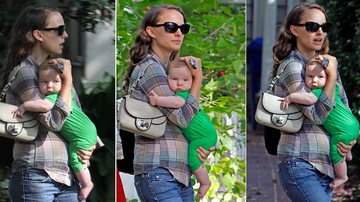 Natalie Portman passeia com o filho Aleph em Los Angeles - The Grosby Group