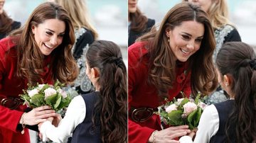 Kate Middleton é presenteada na Dinamarca - Getty Images