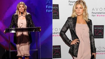Fergie em evento de gala filantrópico em Nova York, Estados Unidos - Getty Images