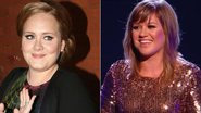 Adele está na mira de Kelly Clarkson - Getty Images / Reprodução