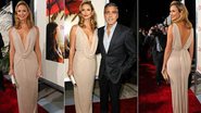 Stacy Keibler , namorada de George Clooney, ofusca o brilho de atrizes em première - Getty Images