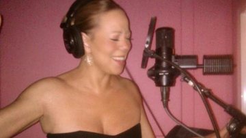 Mariah Carey grava novo disco - Reprodução Twitter