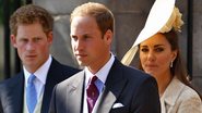 Príncipe Harry, príncipe William e Kate Middleton - Getty Images