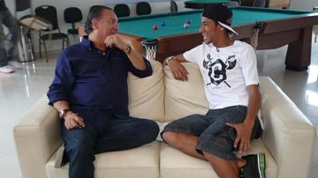 Galvão Bueno entrevista Neymar - TV GLOBO / Raphael Andriolo