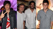 Chay Suede, Marcello Novaes, Raphael Viana e Bruno Gissoni - Divulgação