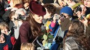 Kate participou da missa de Natal com a família real inglesa - Getty Images