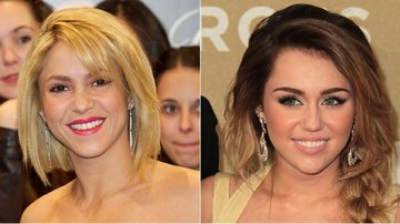 Shakira e Miley Cyrus gravaram um dueto - Getty Images