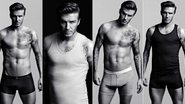 David Beckham faz ensaio para sua linha de roupas íntimas - Reprodução / Facebook